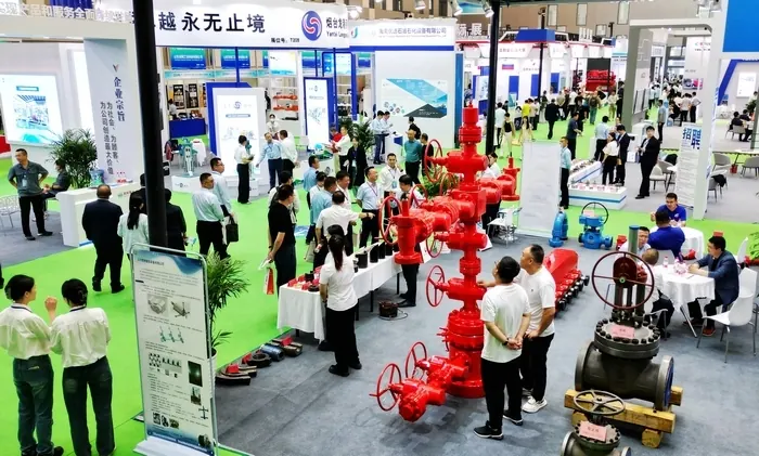 Exhibition floor at a previous CDYPE in Dongying